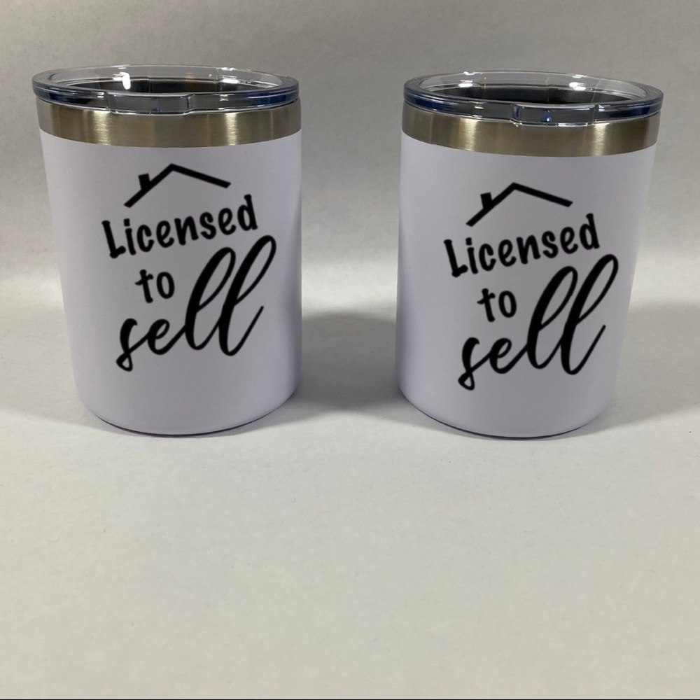 License to‎ sell 12 oz tumbler